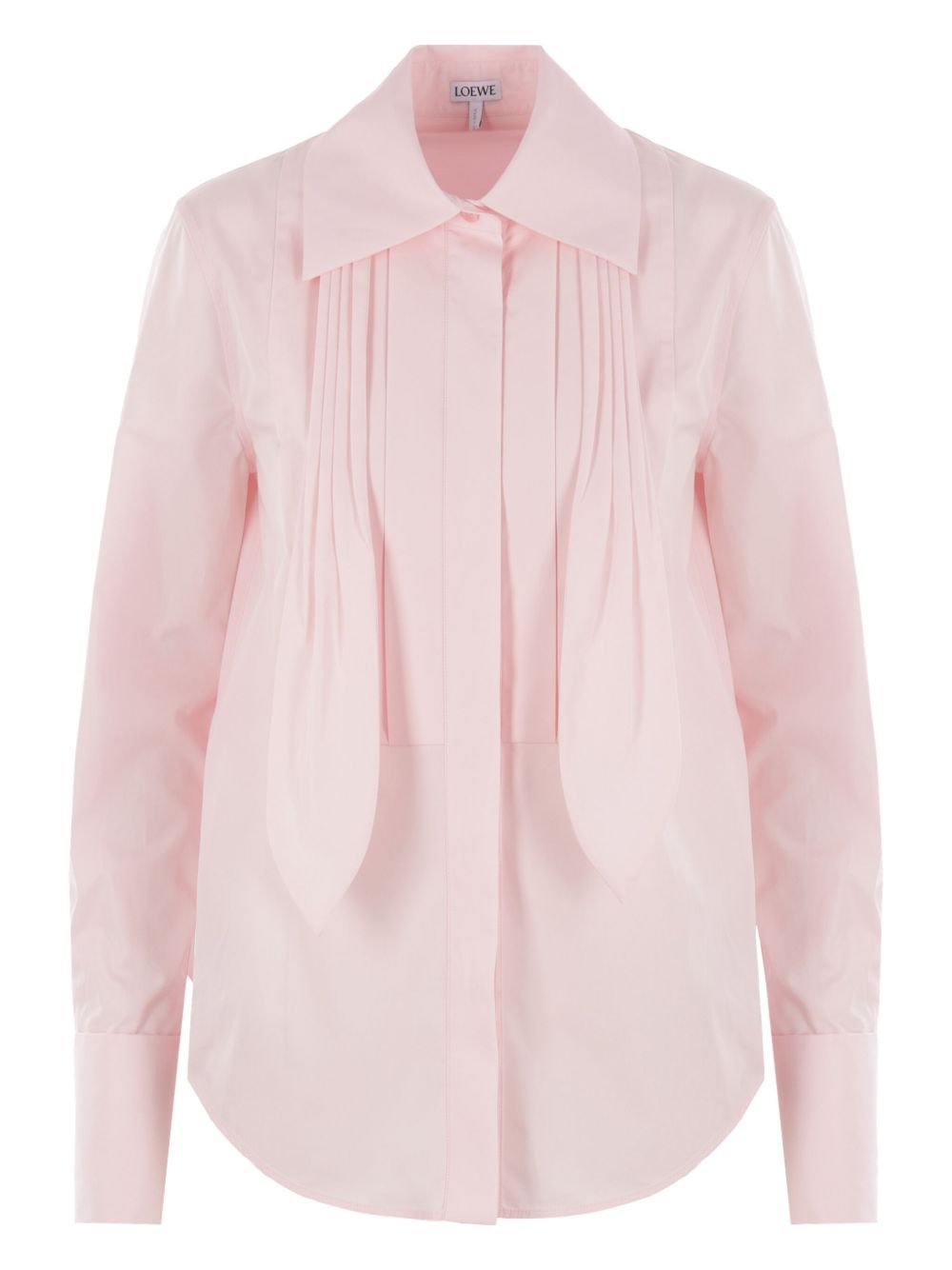 LOEWE Loewe Women Draped Cotton Shirt