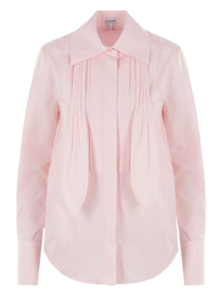 LOEWE Loewe Women Draped Cotton Shirt