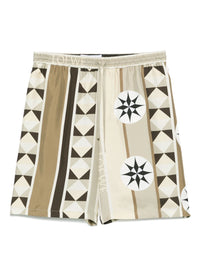 Loewe Paula's Ibiza Men Printed Silk Shorts