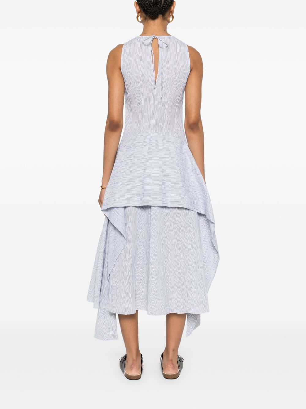 Loewe Paula's Ibiza Women Cotton Blend Midi Dress