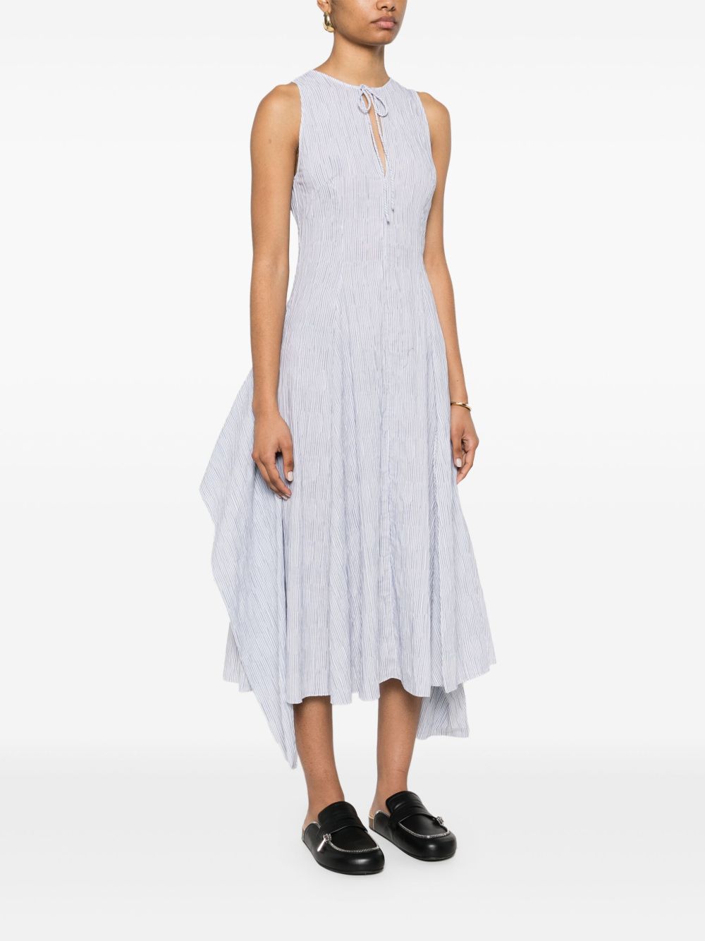 Loewe Paula's Ibiza Women Cotton Blend Midi Dress