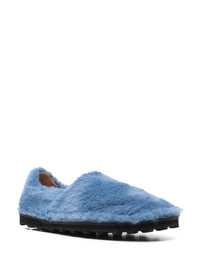 Marni Men Faux Fur Slip-On Loafers