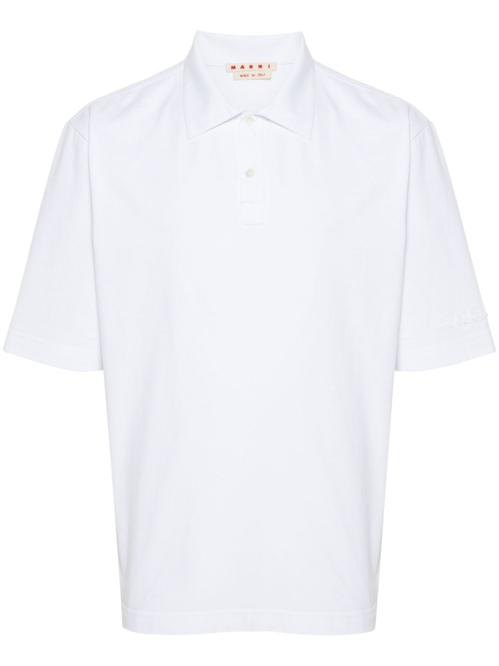 MARNI Marni Men Logo Cotton Polo Shirt