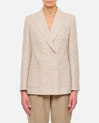 Max Mara Max Mara Women Targa Linen Blazer