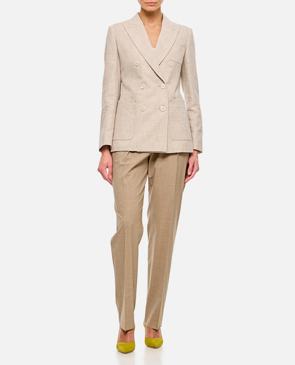 Max Mara Max Mara Women Targa Linen Blazer