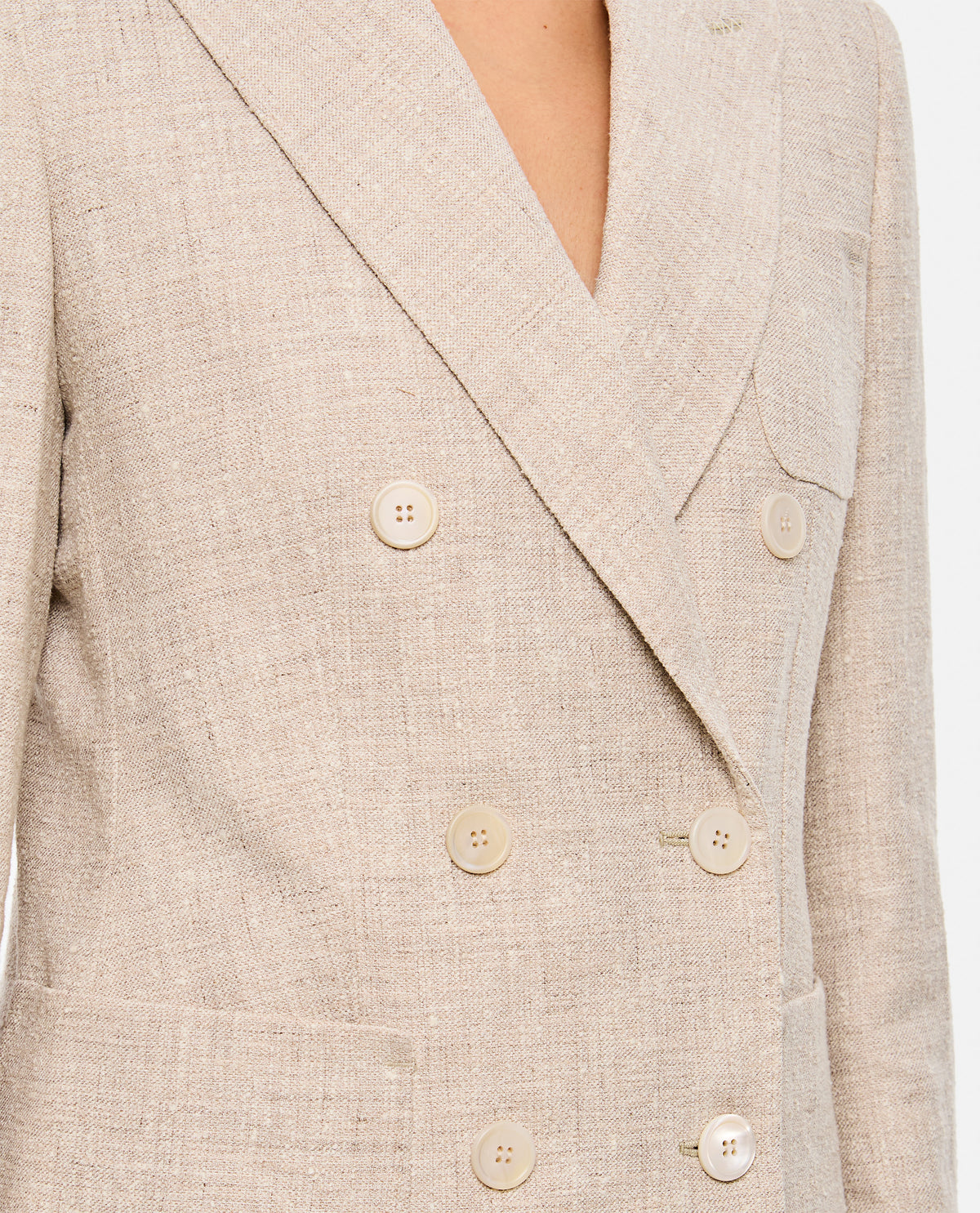 Max Mara Max Mara Women Targa Linen Blazer