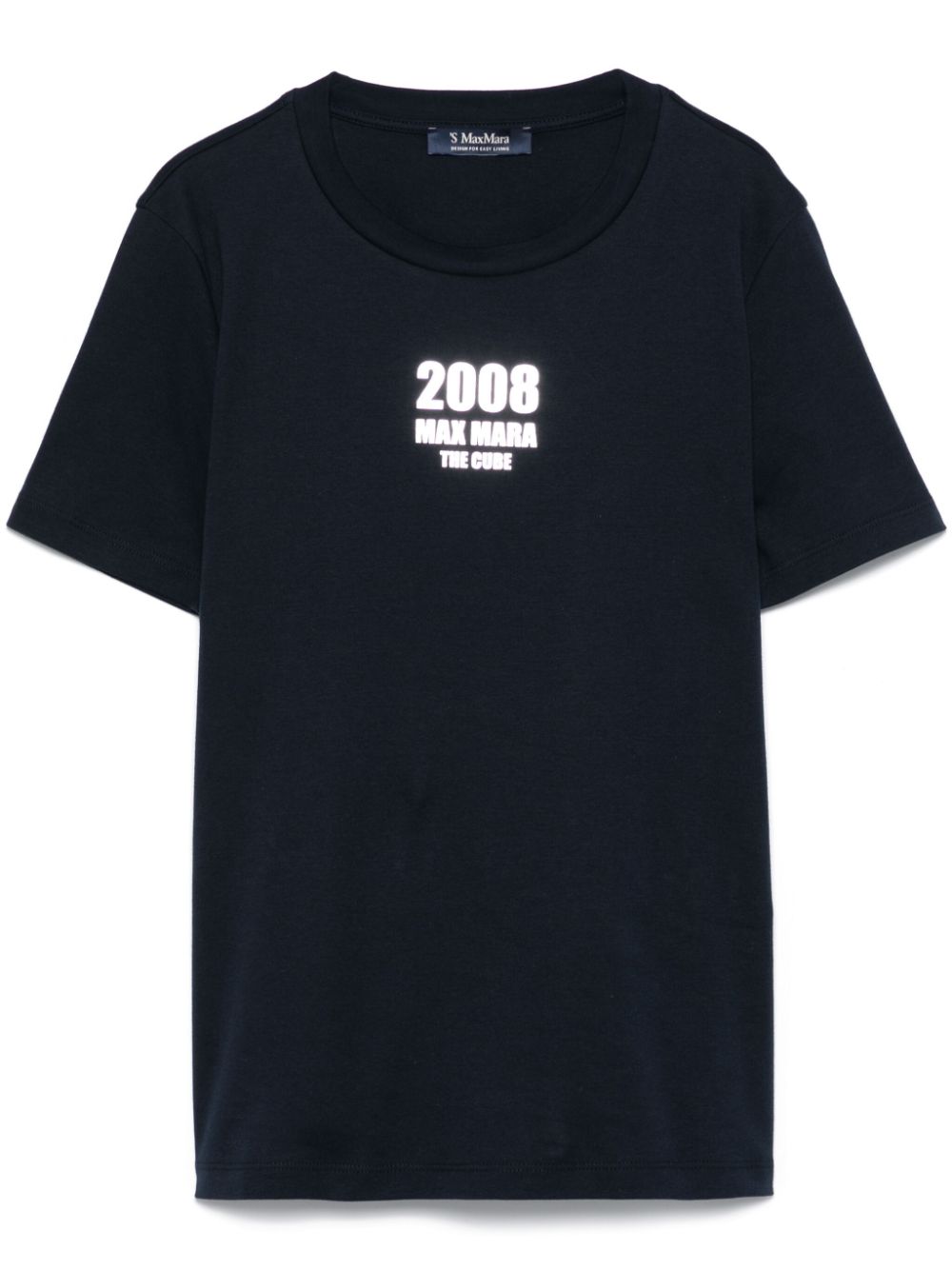 'S MAX MARA 'S Max Mara Women Logo Cotton T-Shirt