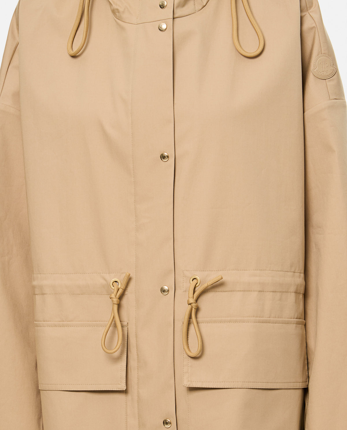 Moncler Moncler Women Gaillon Hooded Parka In Cotton