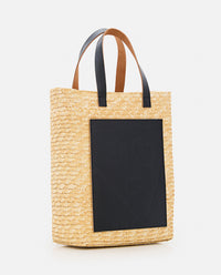 Plan C Women Straw Medium Shopper