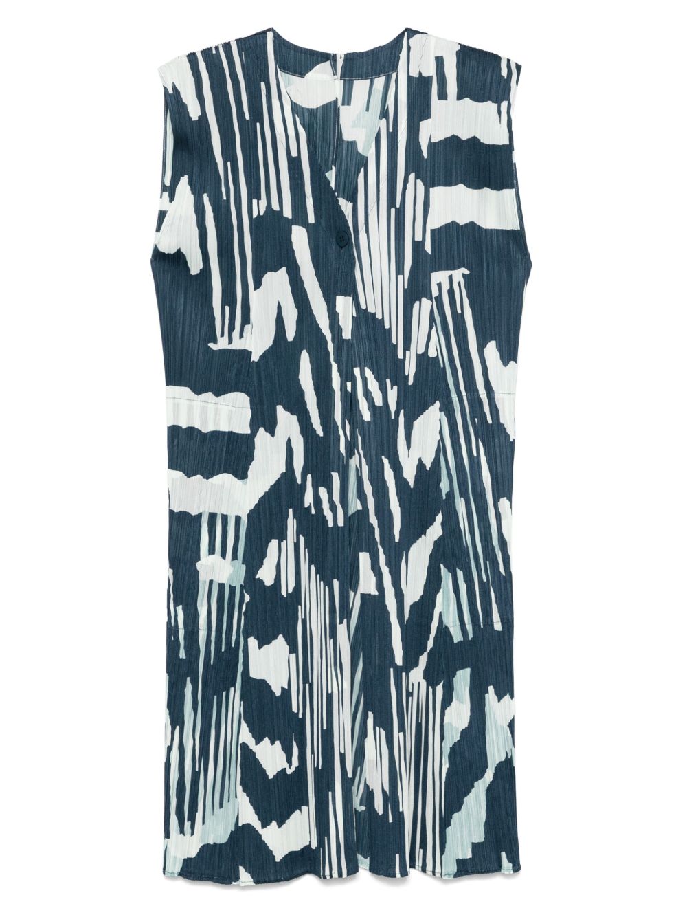 PLEATS PLEASE ISSEY MIYAKE Pleats Please Issey Miyake Women Printed Pleated Vest
