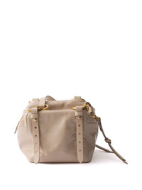 Prada Women Prada Dangle Mini Leather Bucket Bag