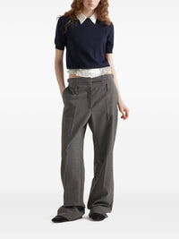 Prada Women Wool T-Shirt