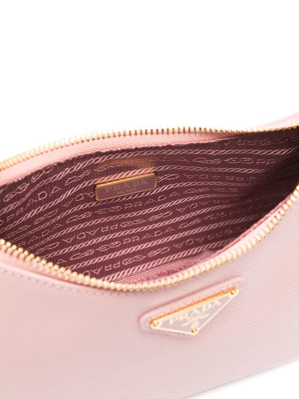 Prada Women Re-Edition Leather Shoulder Bag