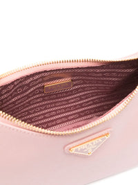 Prada Women Re-Edition Leather Shoulder Bag