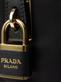 Prada Women Re-Nylon And Leather Shoulder Bag