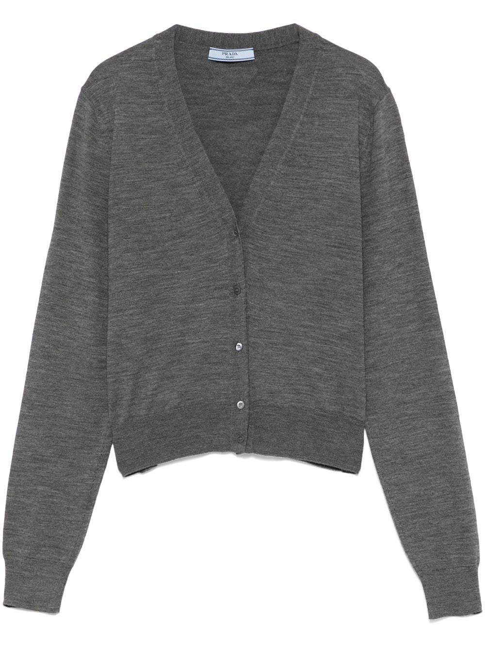 Prada Women Wool V-Necked Cardigan