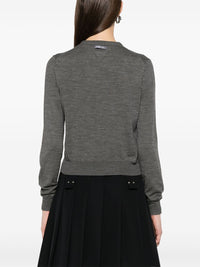 Prada Women Wool V-Necked Cardigan
