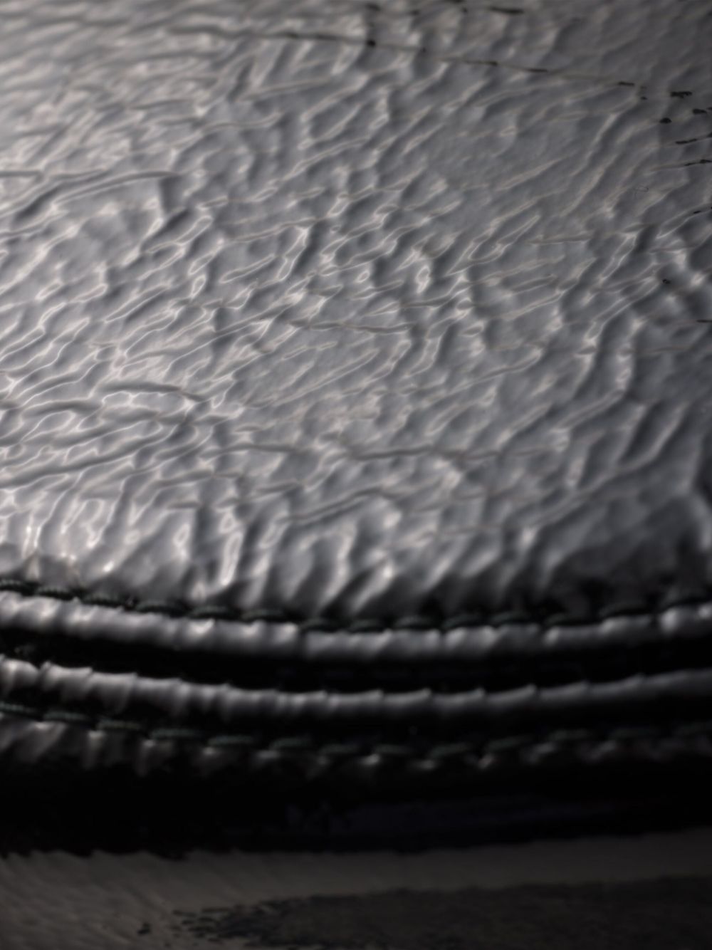 Prada Women Patent Leather Bucket Hat