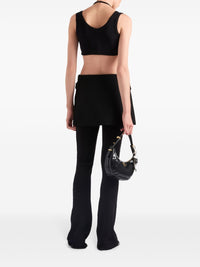 PRADA Prada Women Ribbed Jersey Trousers