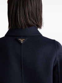 Prada Women Cashgora Double-Breasted Jacket