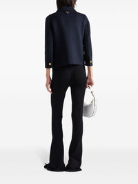 Prada Women Cashgora Double-Breasted Jacket