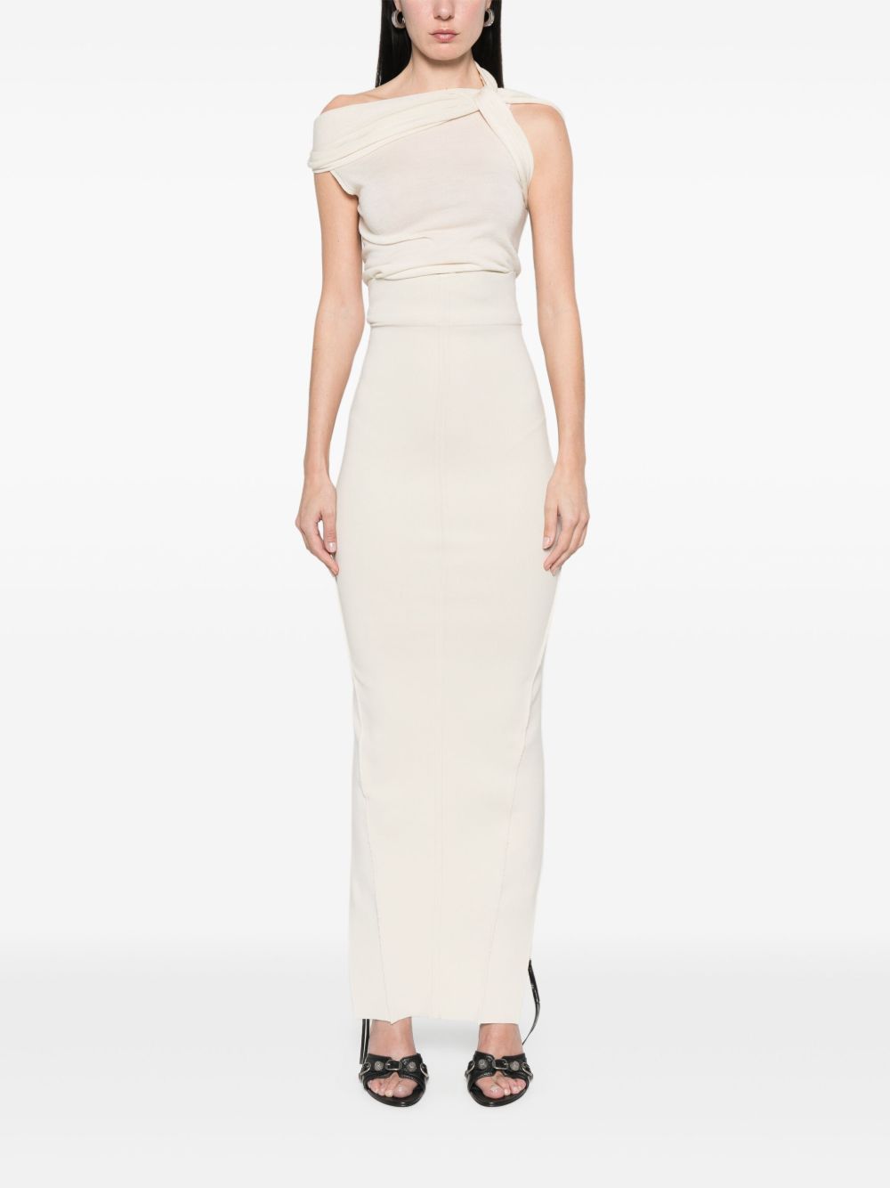 Rick Owens Women Pillar Long Skirt