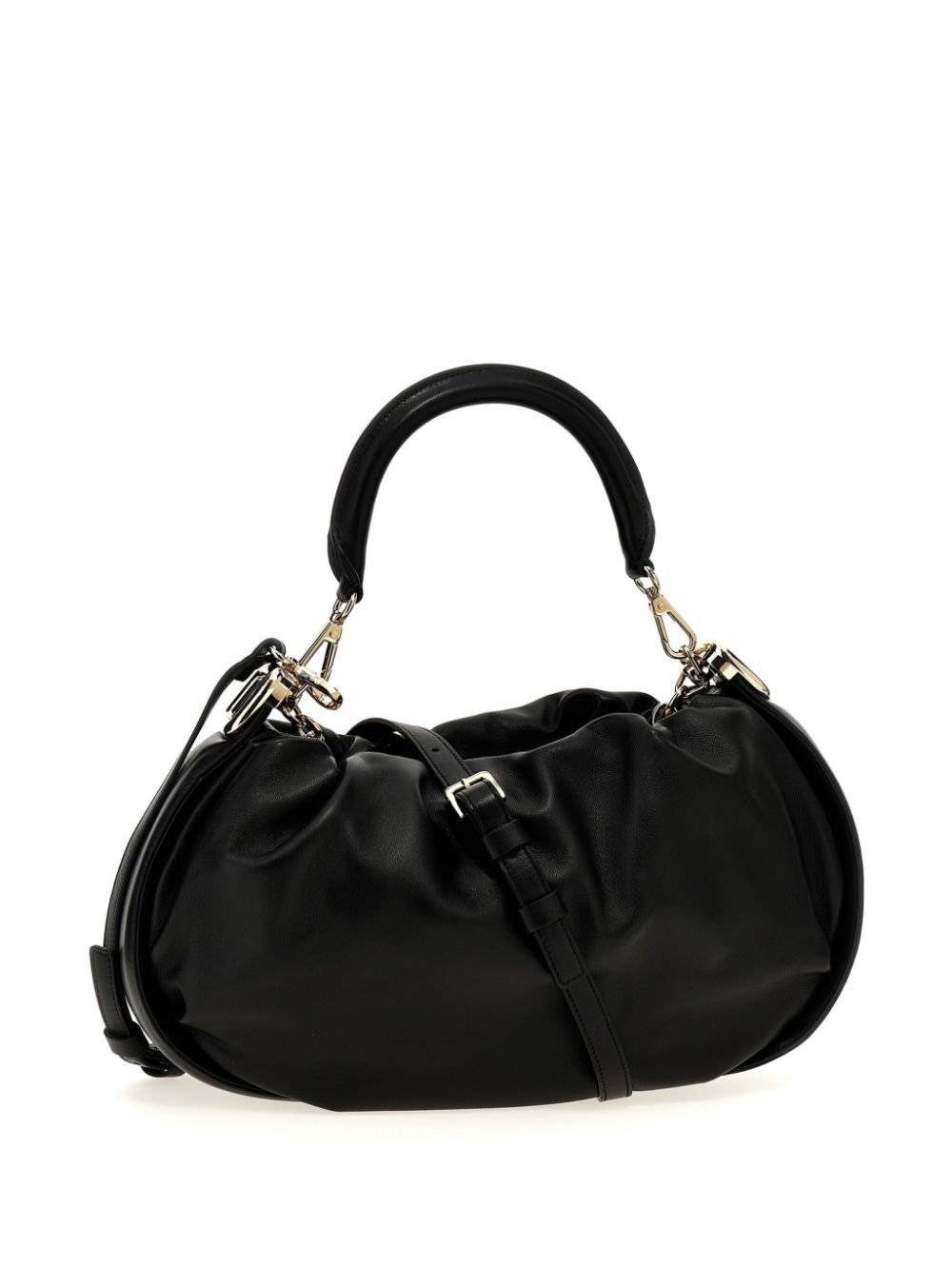 Roger Vivier Women Viv Choc Medium Leather Hobo Bag