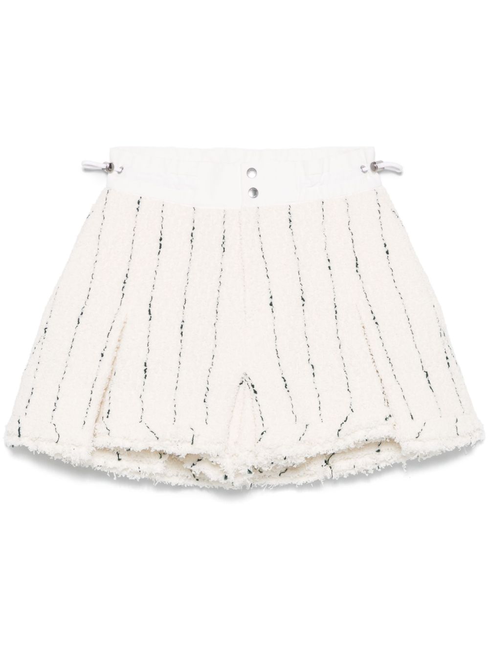 Sacai Women Tweed Shorts