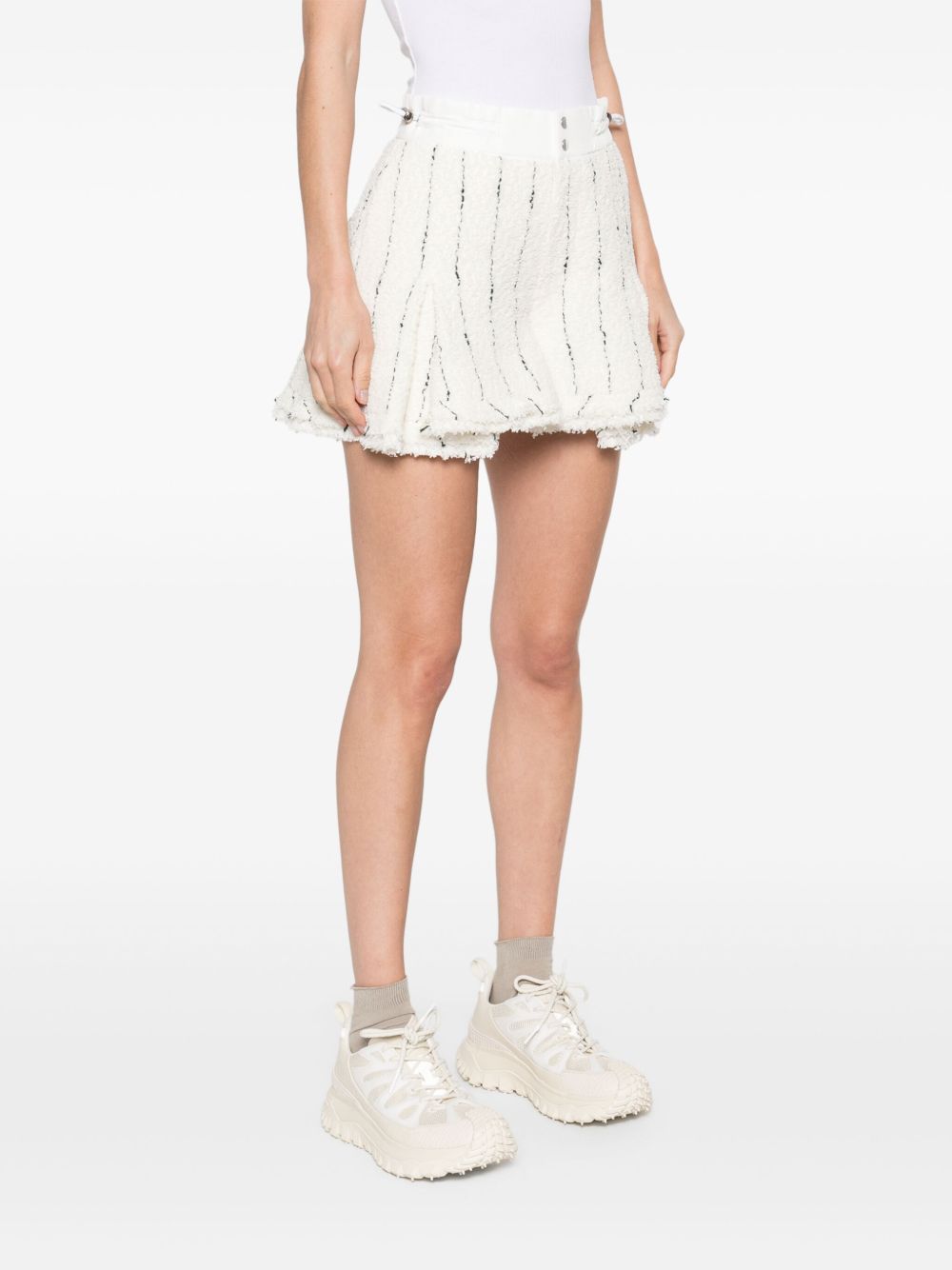 Sacai Women Tweed Shorts