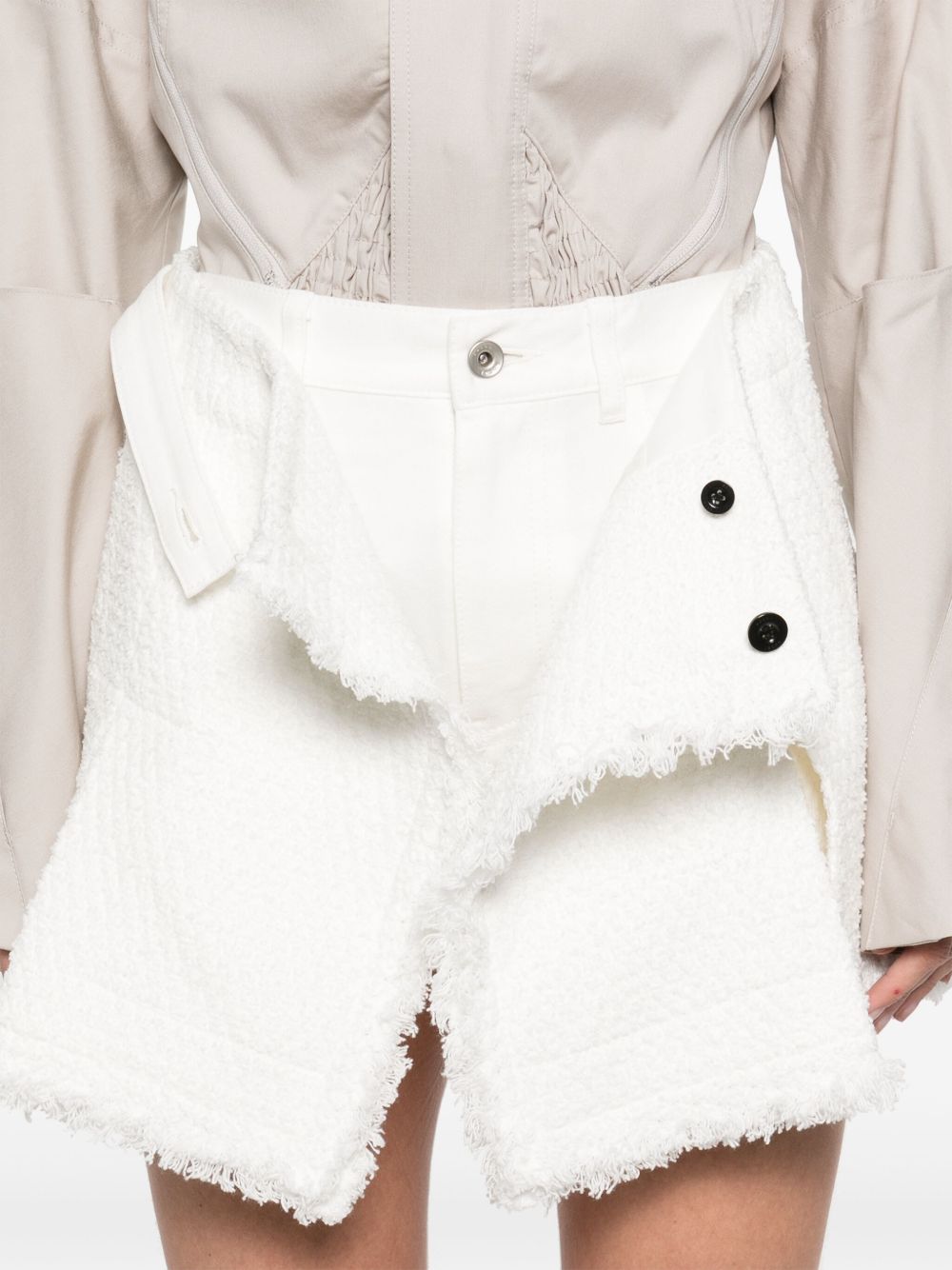 SACAI Sacai Women Denim Mix Shorts