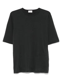 Saint Laurent Men Logo Cotton T-Shirt