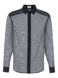 SAINT LAURENT Saint Laurent Men Silk Shirt