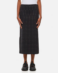 Sportmax Sportmax Women Nome Crystal Lycra Midi Skirt
