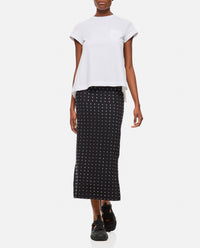 Sportmax Sportmax Women Nome Crystal Lycra Midi Skirt