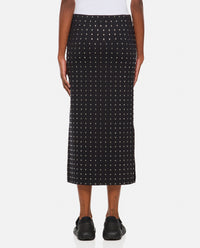 Sportmax Sportmax Women Nome Crystal Lycra Midi Skirt