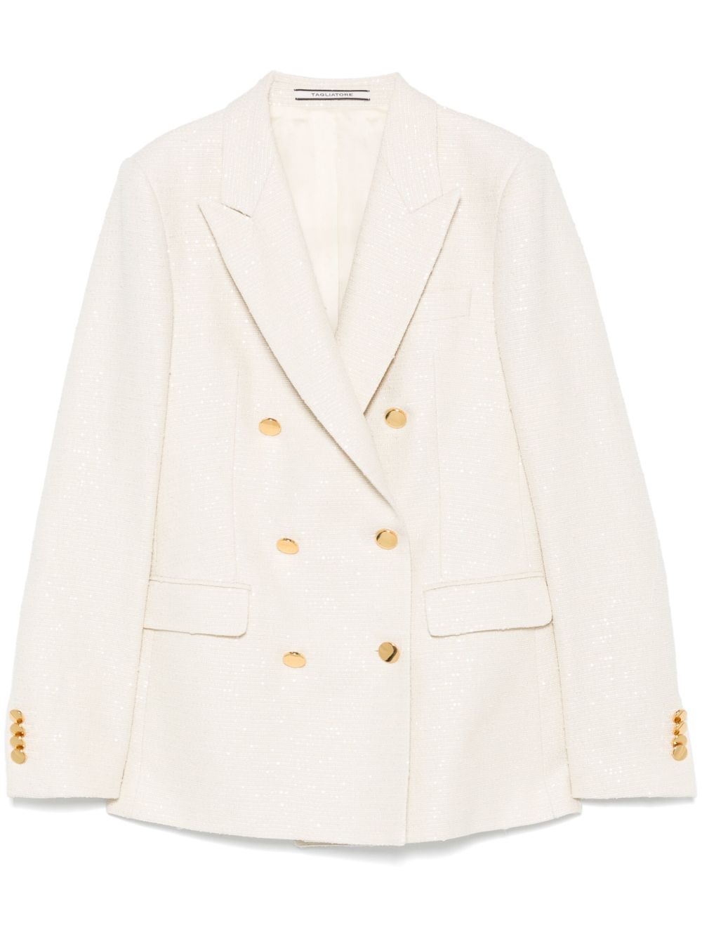 Tagliatore Women Cotton Blend Double-Breasted Jacket
