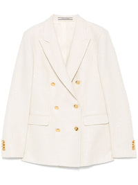 Tagliatore Women Cotton Blend Double-Breasted Jacket