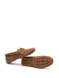 Tod's Men Gommino Bubble Suede Leather Loafers