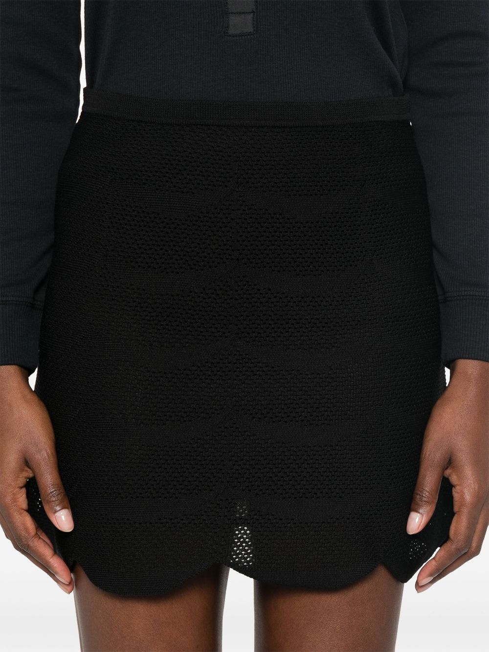 Tom Ford Women Silk And Cotton Mini Skirt