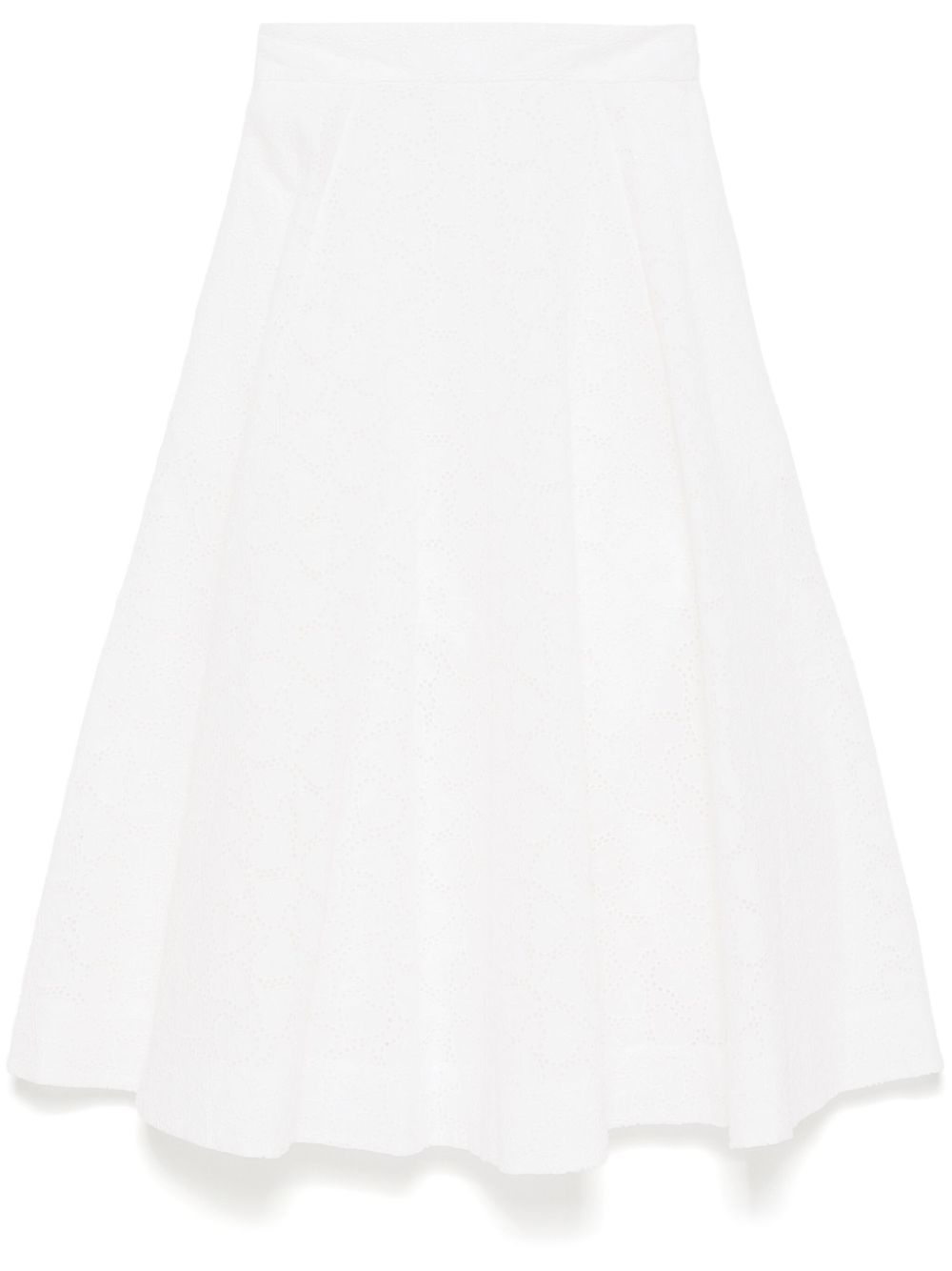 Zimmermann Women Crush Cotton Midi Skirt