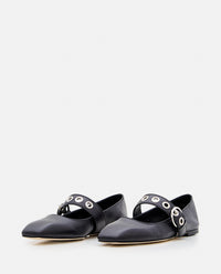 Aeyde Aeyde Women Uma Eyelet Nappa Leather Black
