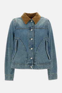 Alexander McQueen Alexander Mcqueen Women Denim Jacket