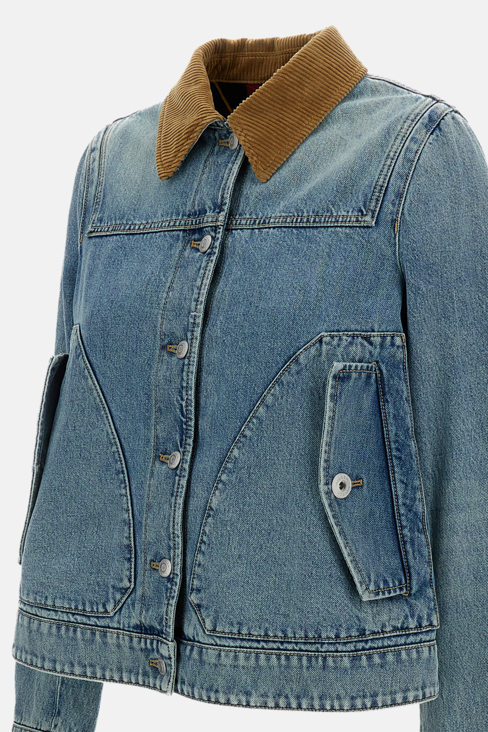 Alexander McQueen Alexander Mcqueen Women Denim Jacket