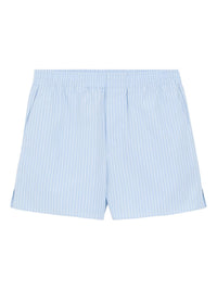 Ami Paris Men Striped Cotton Shorts