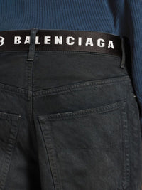 BALENCIAGA Balenciaga Men Denim Cotton Shorts
