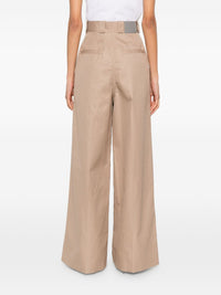 BALENCIAGA Balenciaga Women Cotton High-Waisted Trousers