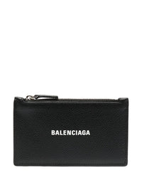Balenciaga Men Cash Leather Card Case