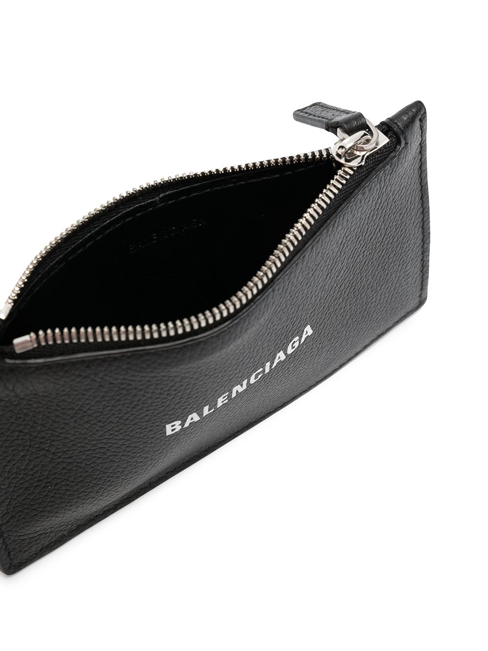 Balenciaga Men Cash Leather Card Case
