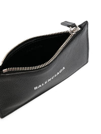Balenciaga Men Cash Leather Card Case