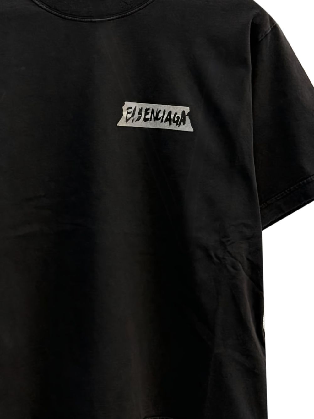 Balenciaga Women Masking Tape T-Shirt